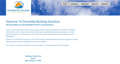 Desktop Screenshot of diversifiedbuildingsolutions.com