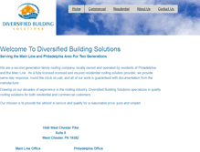 Tablet Screenshot of diversifiedbuildingsolutions.com
